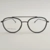 Men Women Aviator Oval Metal Acetate Blackbronze Medium Eyeglasses Efaompus2 01 by Eye9 Optics