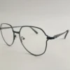 Men Women Geometric Metal Black Medium Eyeglasses Efgmum4 02 by Eye9 Optics