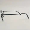 Men Women Geometric Metal Black Medium Eyeglasses Efgmum4 04 by Eye9 Optics