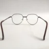 Men Women Geometric Metal Bronze Medium Eyeglasses Efgmum4 05 by Eye9 Optics