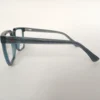 Men Women Geometric Square Acetate Translucentblue Medium Eyeglasses Efgspum3 004 by Eye9 Optics