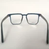 Men Women Geometric Square Acetate Translucentblue Medium Eyeglasses Efgspum3 005 by Eye9 Optics