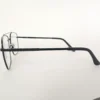 Men Women Navigator Metal Black Medium Eyeglasses Efasmum1 004 by Eye9 Optics
