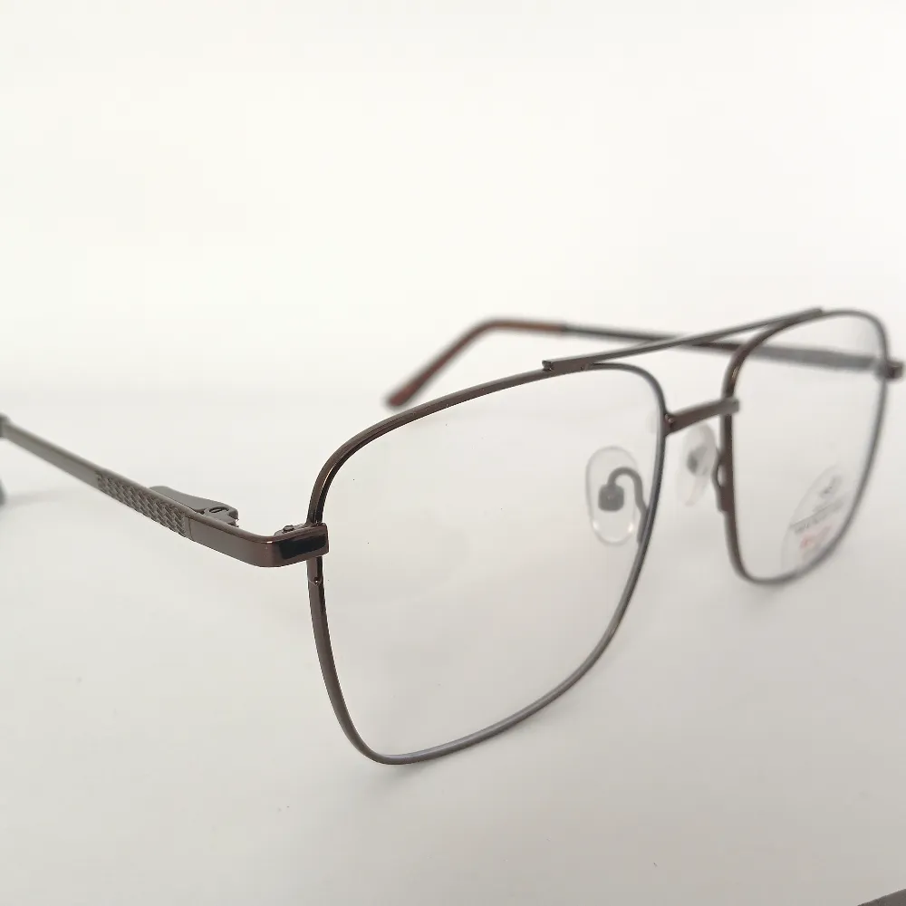 Men Women Navigator Metal Bronze Medium Eyeglasses Efasmum1 003 by Eye9 Optics