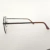 Men Women Navigator Metal Bronze Medium Eyeglasses Efasmum1 004 by Eye9 Optics