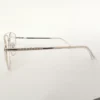 Men Women Navigator Metal Gold Medium Eyeglasses Efasmum1 004 by Eye9 Optics