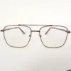 Men Women Navigator Metal Maroon Medium Eyeglasses Efasmum1 001 by Eye9 Optics