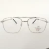 Men Women Navigator Metal Silver Medium Eyeglasses Efasmum1 001 by Eye9 Optics