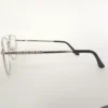 Men Women Navigator Metal Silver Medium Eyeglasses Efasmum1 004 by Eye9 Optics
