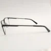 Men Women Rectangle Metal Black Large Eyeglasses Efsmul3 04 by Eye9 Optics