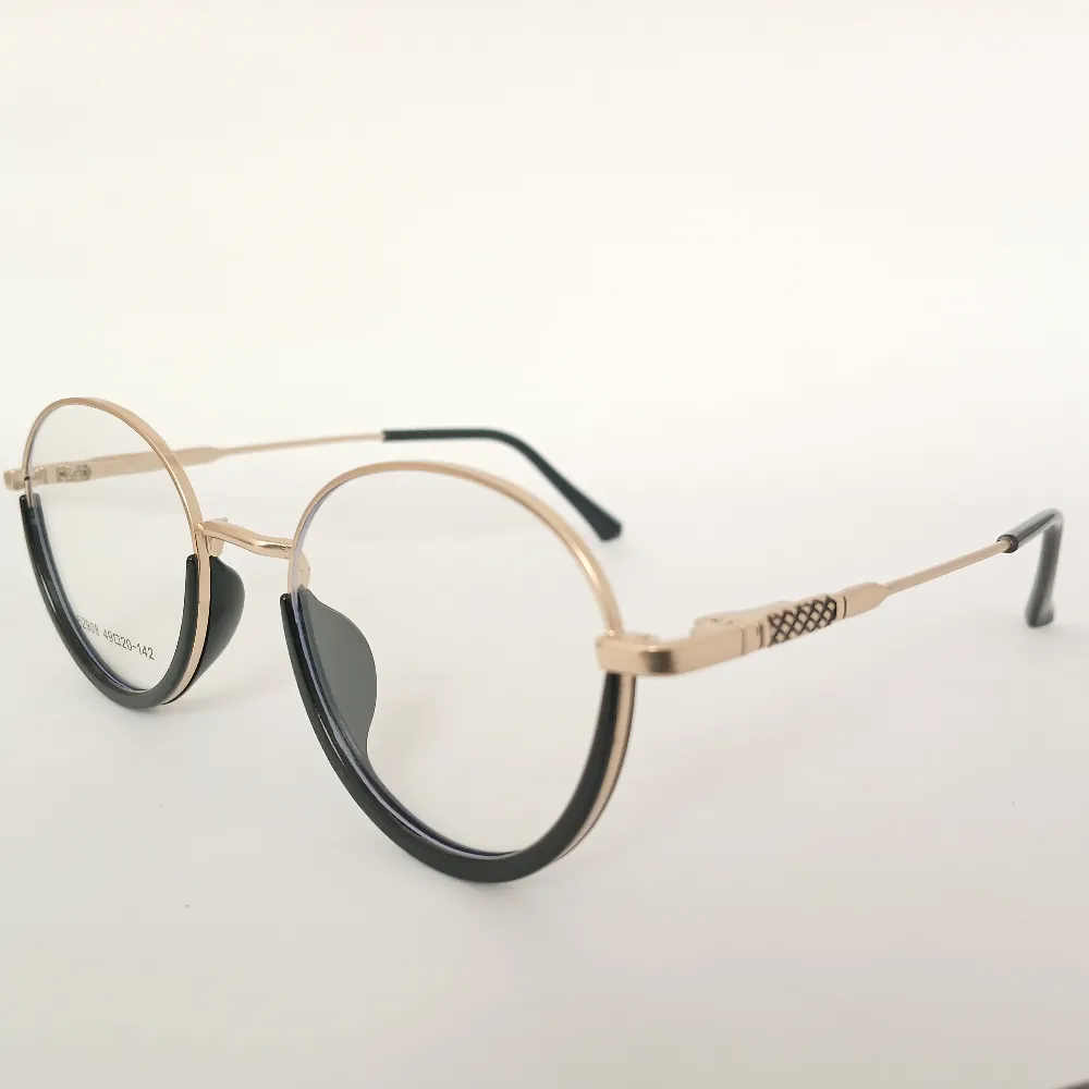 men-women-round-metal-acetate-blackgold-medium-eyeglasses-efompum1-002 Men Women Round Metal Acetate Blackgold Medium Eyeglasses Efompum1 002 by Eye9 Optics