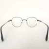 Men Women Round Metal Black Medium Eyeglasses Efomum7 005 by Eye9 Optics