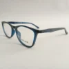 Women Cateye Acetate Metal Darkblue Medium Eyeglasses Efcpwm1 02 by Eye9 Optics