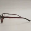 Women Cateye Acetate Metal Darkbrown Medium Eyeglasses Efcpwm1 04 by Eye9 Optics