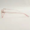Women Cateye Acetate Metal Transparentpink Medium Eyeglasses Efcpwm1 04 by Eye9 Optics