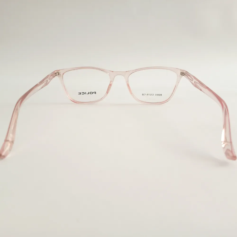 Women Cateye Acetate Metal Transparentpink Medium Eyeglasses Efcpwm1 05 by Eye9 Optics