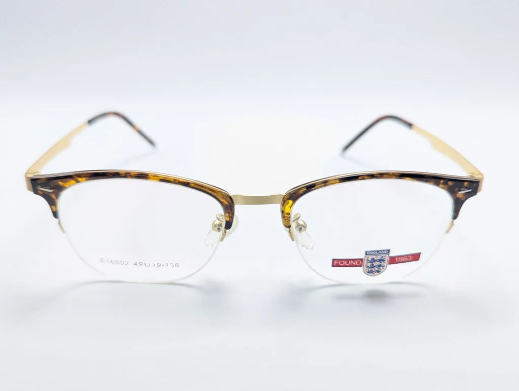 Browline-Metal-Gold-Medium-Eyeglasses-49mm-2201-00