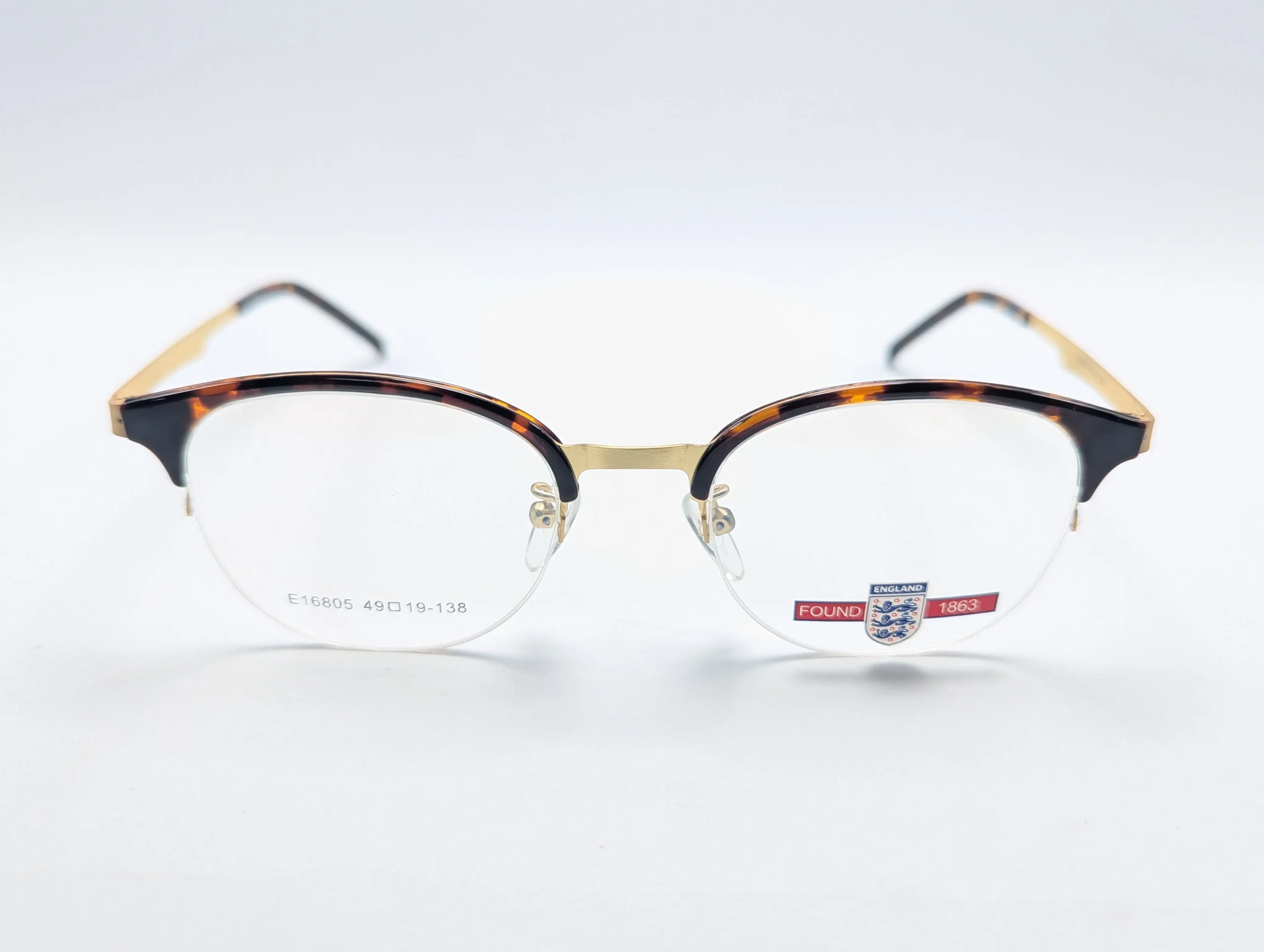 Browline-Metal-Medium-Eyeglasses-49mm-2200-00
