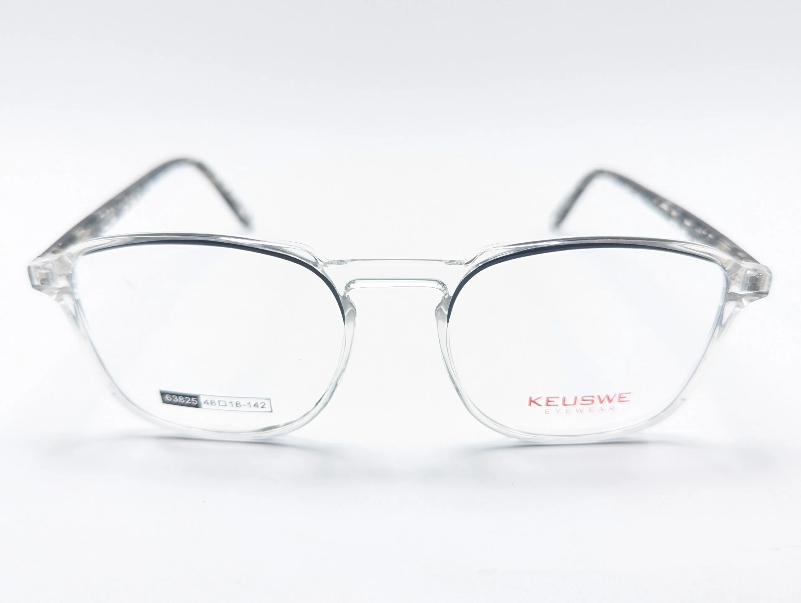 Cateye-Acetate-Small-Transparent-Black-Eyeglasses-48mm-3600-00