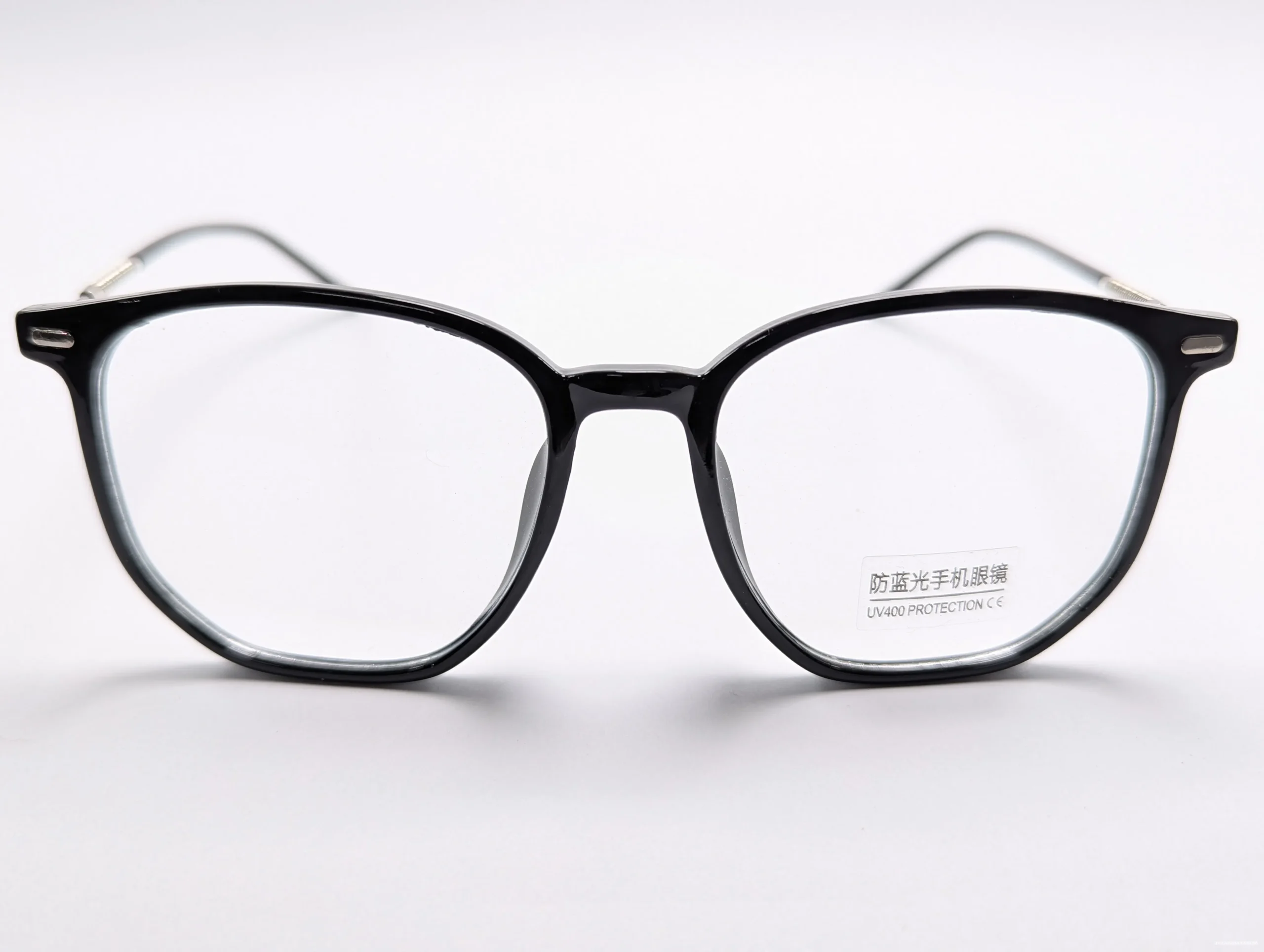 Geometric-Acetate-Black-Eyeglasses-G5002-00