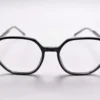 Geometric-Acetate-Black-Eyeglasses-G5007-00