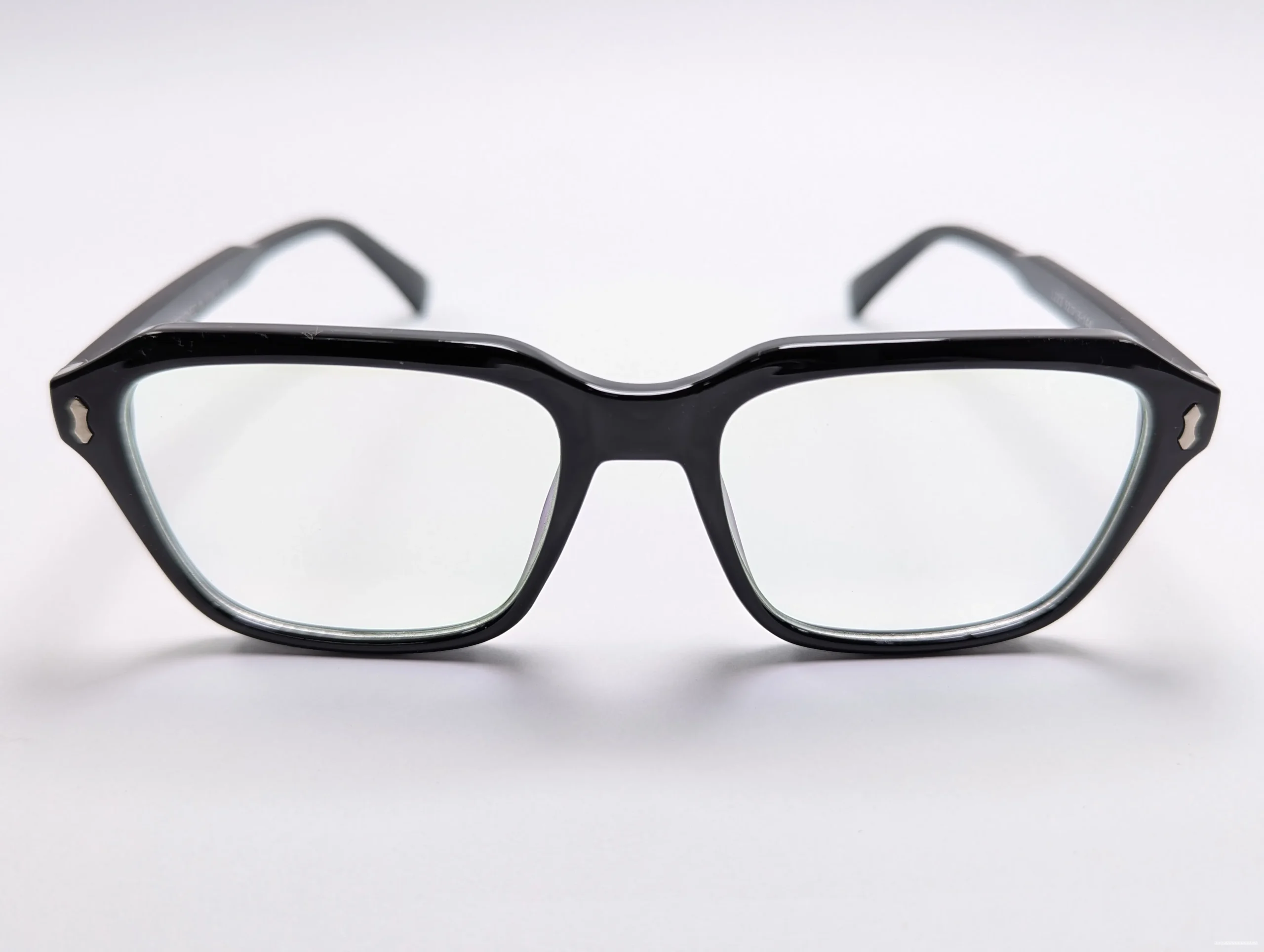 Geometric-Acetate-Black-Eyeglasses-G5009-00