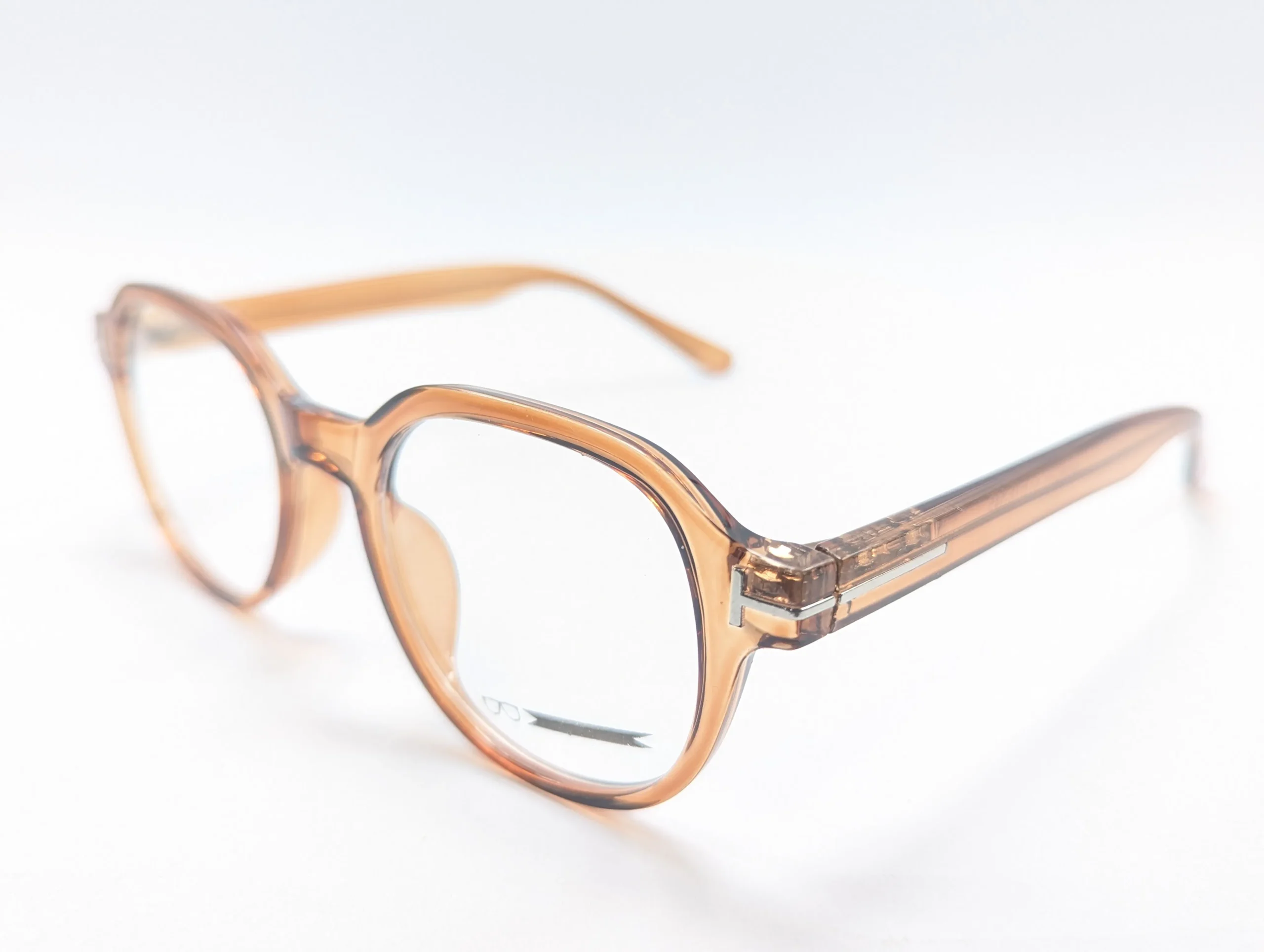 Geometric-Acetate-Transparent-Brown-Eyeglasses-G5000-01
