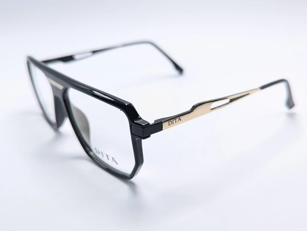 Navigator-Acetate-Large-Black-Gold-Eyeglasses-54mm-5801-00