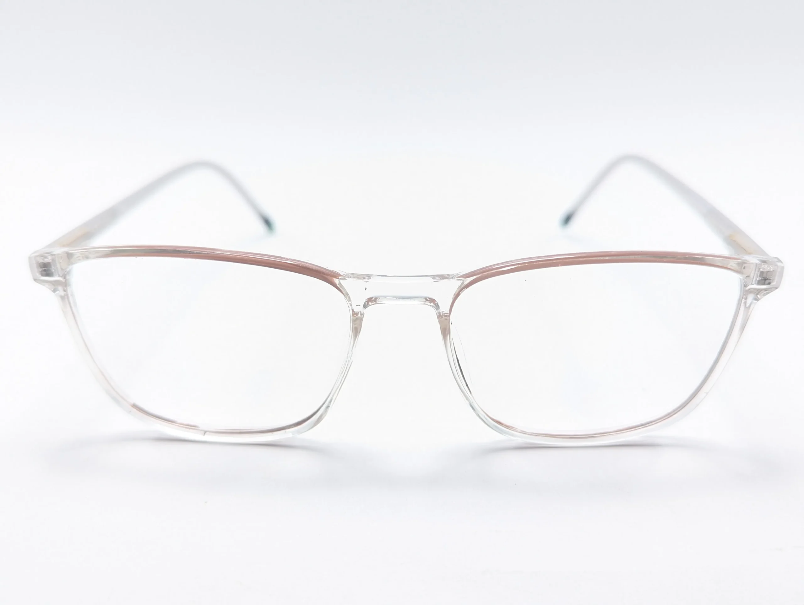 Rectangle-Acetate-Transparent-Brown-Eyeglasses-S5001-00