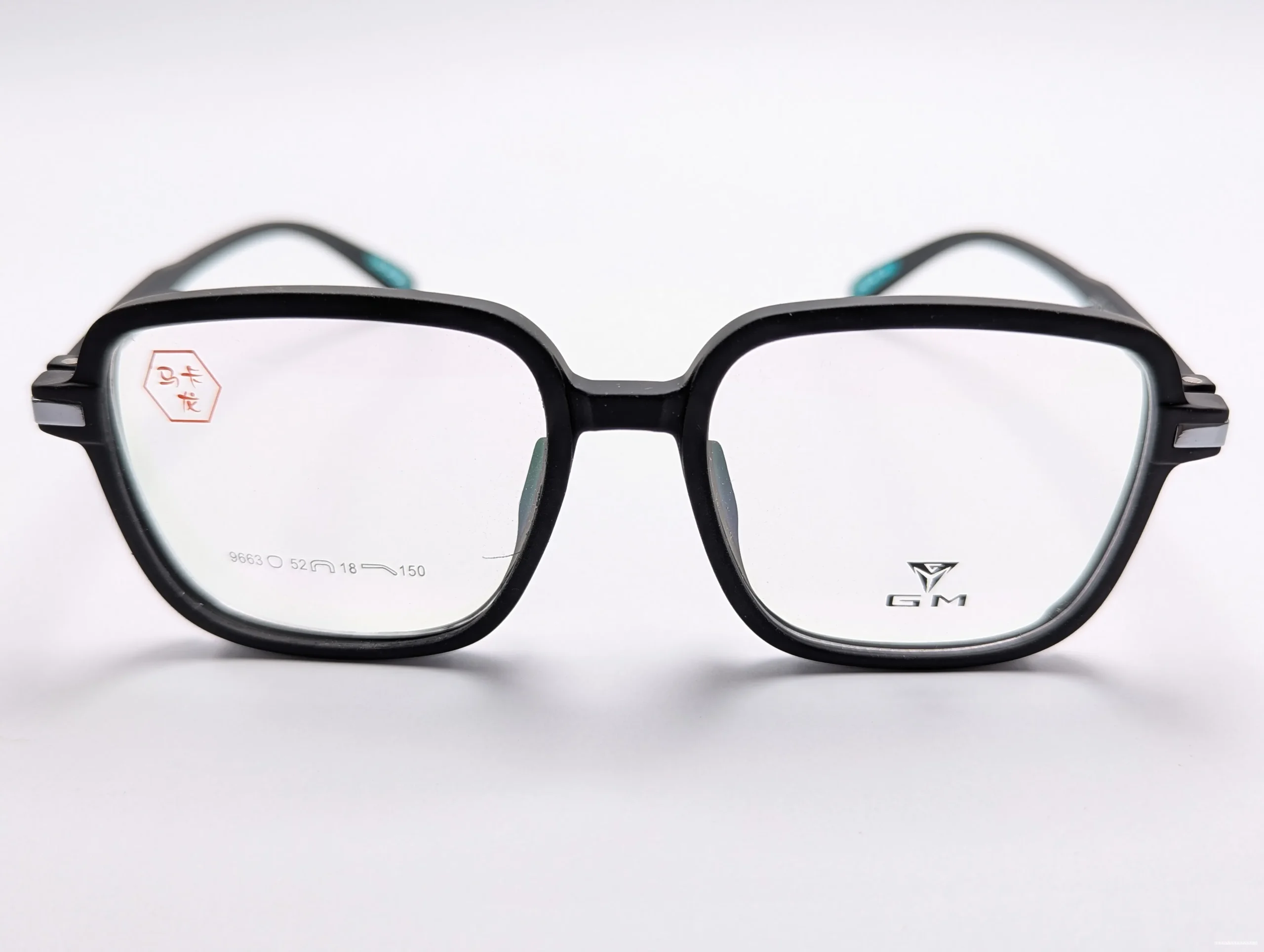 Square-Acetate-Medium-Matte-Black-Eyeglasses-52mm-8712-00